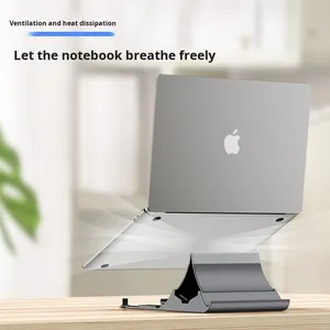 Đa Chức Năng Trọng Lực Dọc Máy Tính Xách Tay Làm Mát Đứng Kim Loại Máy Tính Để Bàn Khung Giá Cho Máy Tính Máy Tính Bảng Lưu Trữ Tạo Tác - Product Image 2