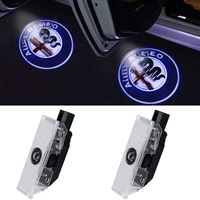 Projecteur LED de logo de voiture, éclairage de bienvenue pour portière, accessoires d'emblème lumineux pour Alfa Romeo