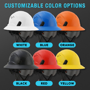 <span class=keywords><strong>Casque</strong></span> <span class=keywords><strong>de</strong></span> <span class=keywords><strong>sécurité</strong></span> ANSI Type II Classe C <span class=keywords><strong>avec</strong></span> <span class=keywords><strong>visière</strong></span> <span class=keywords><strong>intégrée</strong></span>, construction légère et ventilée, équipement <span class=keywords><strong>de</strong></span> protection individuelle (EPI) pour usage industriel - Product Image 6