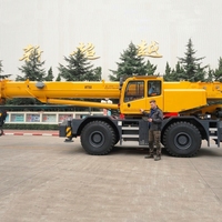 Grue tout-terrain RT25 25T 31m tendance pour le levage de modules de plateformes offshore et les travaux d'entretien de raffineries