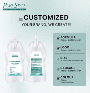 Purestyle OEM Crème de traitement capillaire à la kératine acide Réparation des <span class=keywords><strong>cheveux</strong></span> <span class=keywords><strong>Lissage</strong></span> et raclage pour salon professionnel - Product Image 6