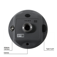 Système GNSS TopTech TK 200 AR Stateout RTK terrestre avec récepteur multifréquence portable P9IV, indice de protection IP67, portée de fonctionnement de 3 à 5 km