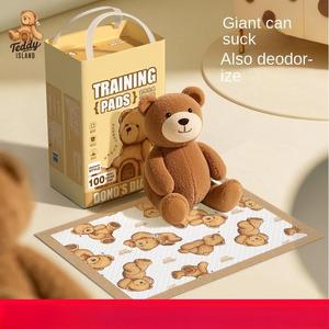 Teddy <span class=keywords><strong>Elan</strong></span> Coussinets absorbants pour animaux de compagnie, épaissis, désodorisants, à fixation par induction pour <span class=keywords><strong>l</strong></span>'hygiène, Fournisseur en gros, OEM ODM Personnalisable - Product Image 1
