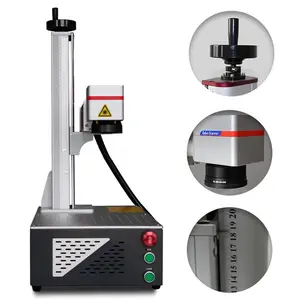 Máquina de marcação a laser da fibra ótica 20w, preço direto de fábrica, máquina portátil mini máquina de marcação a laser para venda