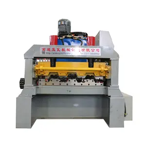 full automatic aluminium profile floor decking forming machine for sale