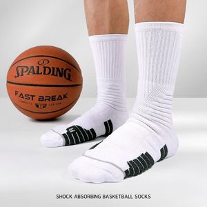 Athletic Socks High-top Basketball Cotton Breathable Terry Sole Men's Sports Socks Adult Size - Product Image 4