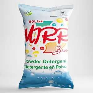 23kg Detergent Powder Bulk High Quality OEM Super Bright Clothes Washing Powder Detergent Rich Foam Laundry Powder from Factory