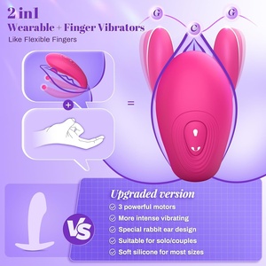 Vibrateur télécommandé portable pour femmes et couples, jouet sexuel féminin, vibrateurs point G, vibrateur clitoridien et pénien avec 10 modes puissants - Product Image 5