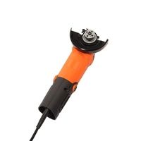 Meuleuse d'angle électrique à vitesse variable 750W 6 vitesses 100mm 4 pouces avec cordon pour la découpe et le polissage du métal et de la pierre, compatible OEM
