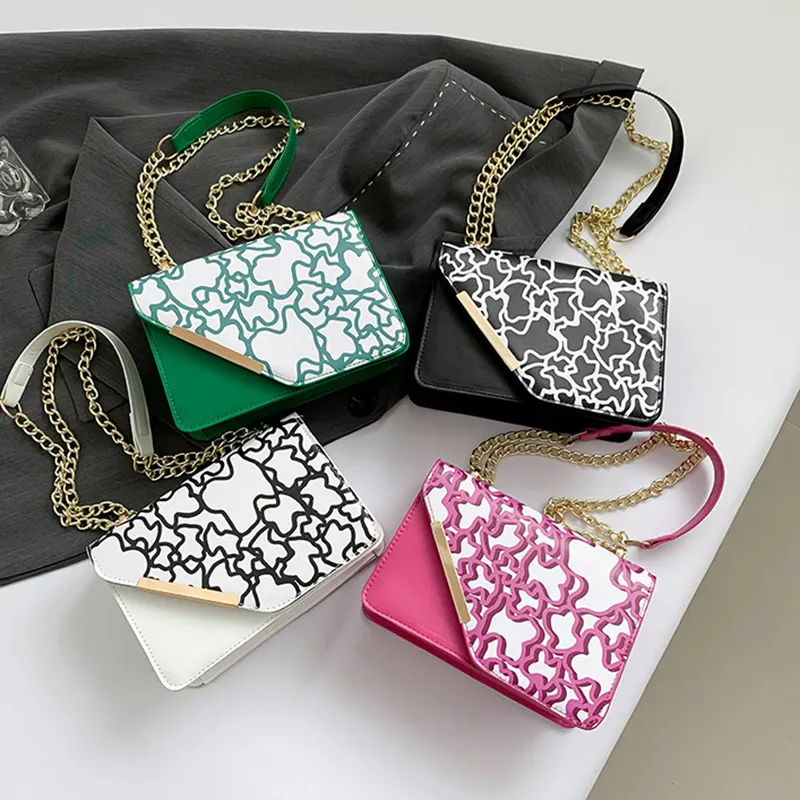 2024 Latest Design Women's Shoulder Bag Fashion Trend Ladies Fashion Chain Crossbody Handbags