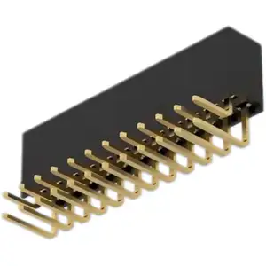 Aimor personalizzato 2.54mm femmina doppia fila H6.35 femmina pin connettore 2.54mm per applicazioni PCB