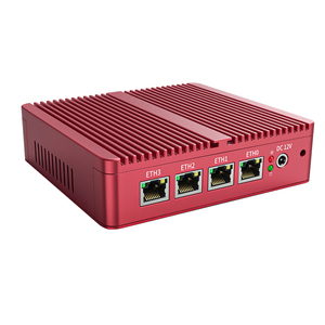 BKHD <span class=keywords><strong>Red</strong></span> 4 NICs Gigabit Network Appliance G30 Intel J1900 Quad Core <span class=keywords><strong>Firewall</strong></span> VPN Server MINI PC Pfsense OPNsense Wins10 - Product Image 3