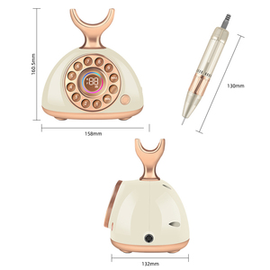 Machine à ongles électrique professionnelle 35000 tr/min avec dissolvant de gel, ponceuse à manucure, polisseuse à ongles pour salon, vente en gros - Product Image 5