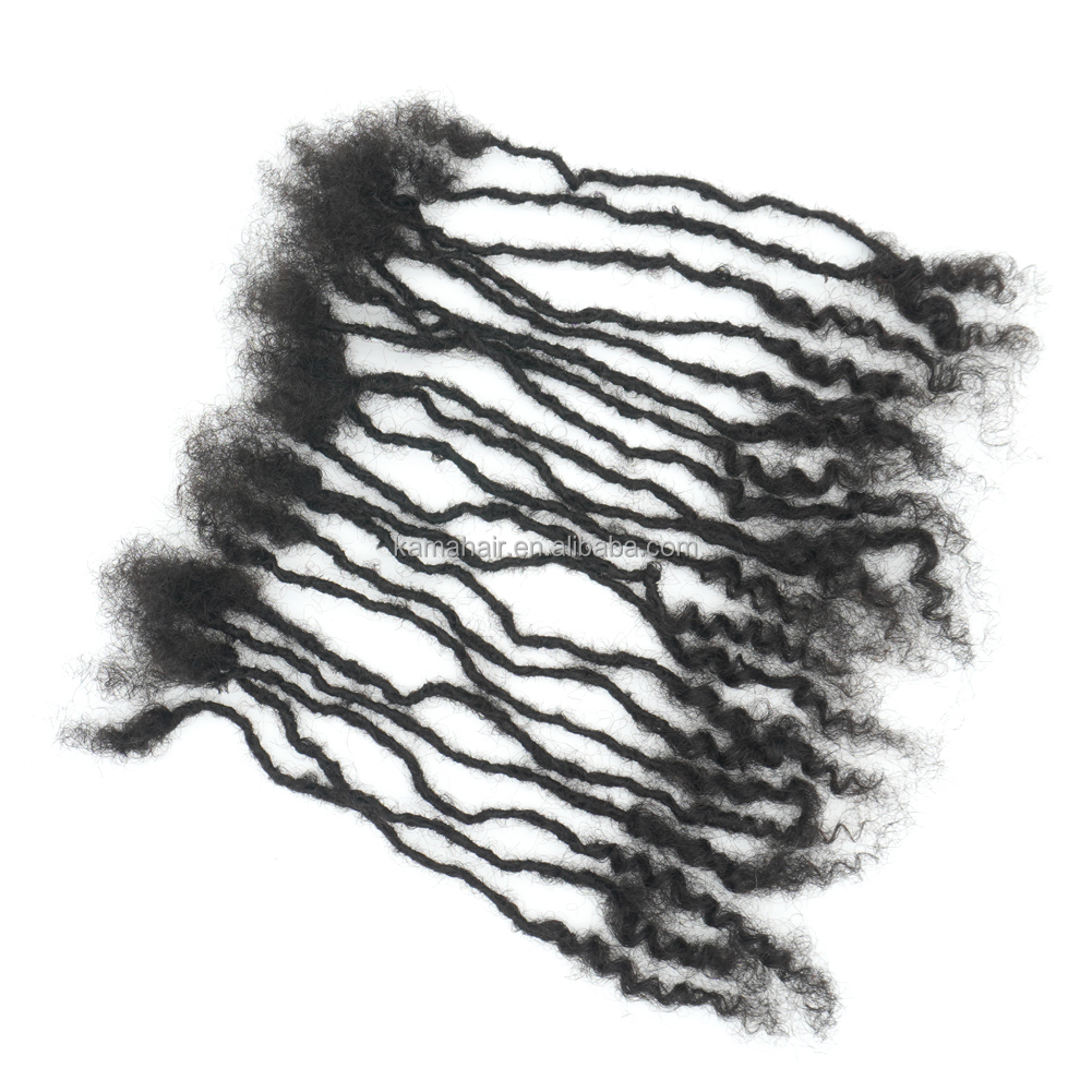 KAMA Indian Hair Remy High Quality Curly Ends Dreadlock Extensions Handmade Customizable Wholesale Detail Section 6