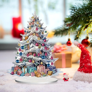 ชุดเครื่องประดับคริสต์มาสตั้งโต๊ะขนาดใหญ่แท่นวางต้นไม้อะคริลิคใสสำหรับบ้าน - Product Image 6