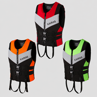 Gilet de sauvetage en néoprène épaissi personnalisé pour adultes et enfants, aide à la flottabilité pour le rafting, la plongée avec tuba, la pêche et les sports nautiques