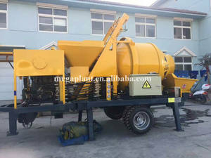 ماكينة مضخات خرسانة متنقلة وخلاط خرسانة للبيع - Product Image 3