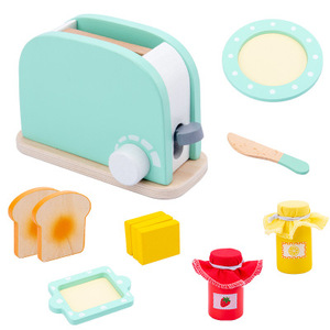 Jouets éducatifs réalistes en bois pour enfants Pretend-Play Tea Set & Desserts pour la petite enfance Maternelle Jeu de rôle - Product Image 2