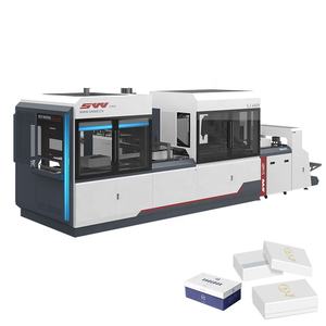 Nouvelle boîte en carton rigide conçue automatique de Digital faisant la machine avec le système de positionnement de caméra de robot de <span class=keywords><strong>Yamaha</strong></span> - Product Image 3