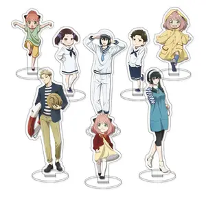 78 Style Anime acrilico Stand Spy Family supporto acrilico Anime Anya Yor Loid Model Figure Plate Desk Decor Anime Standing Plate