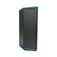 Morin 15 pouces 1200W professionnel actif carré DJ PA haut-parleur pleine fréquence Home cinéma cinéma Audio équipement de son en plastique