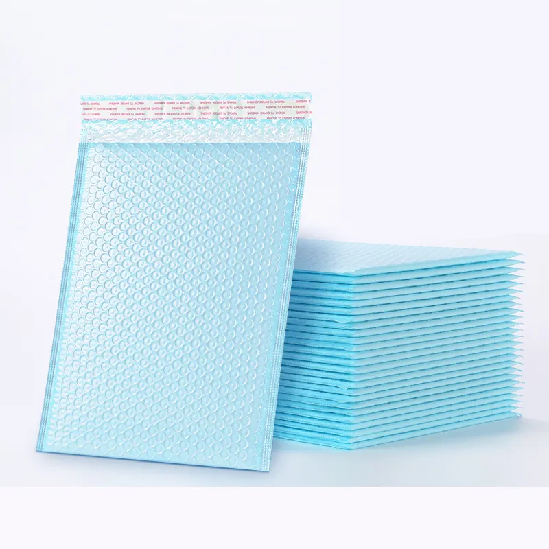 Packaging Shipping Bag Enveloppe Bulle Custom Blue Bubble Mailer Padded Envelopes