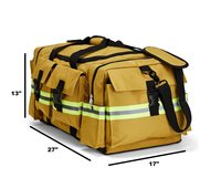 Sac de matériel de pompier de qualité supérieure, ignifuge, imperméable, en tissu Oxford, portable, pour intervention de sauvetage, avec bandoulière