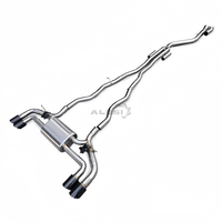 Sistema de Escape Catback con Válvula para BMW 540 540i G30 G38 3.0T B58 2018-2024, Silenciador de Acero Inoxidable, Modificación de Sonido para Automóvil