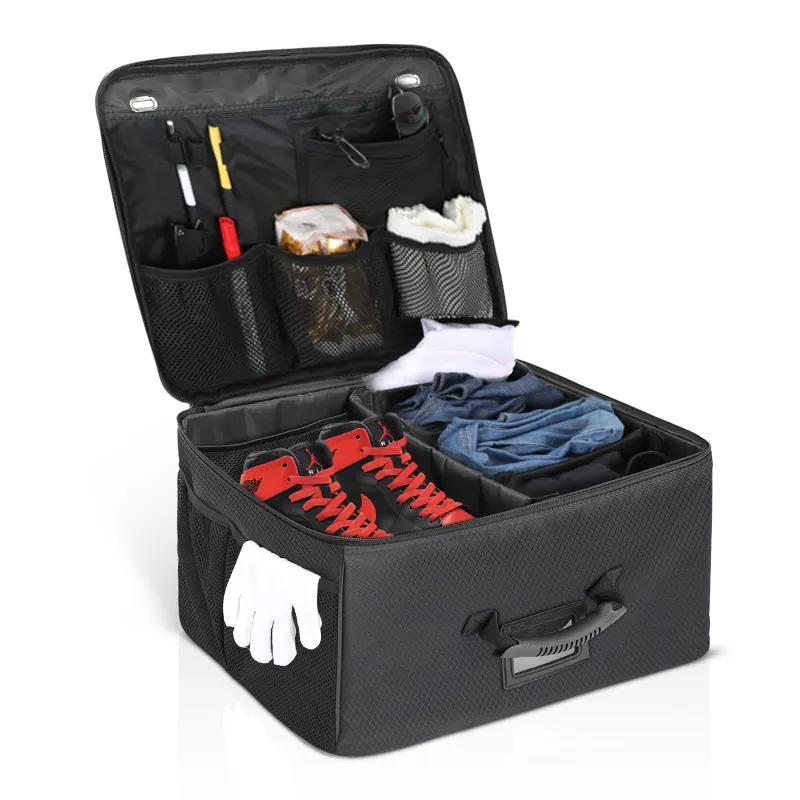 Bolsa de almacenamiento de viaje de golf exterior personalizada, bolsa organizadora de almacenamiento portátil de viaje para actividades de golf