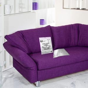 Funda para sofá, paquete de 2, 152 x 45 pulgadas, impermeable, protector de muebles para mudanzas y almacenamiento - Product Image 3