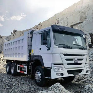 HOWO รถดัมพ์สำหรับทำเหมืองดีเซล6x4 8x4 10-12ล้อ430HP 380HP ใช้แล้วมียี่ห้อ Delong ที่มีประสิทธิภาพในการปล่อยทรายยูโร2 - Product Image 5