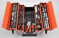 Peaktop Lot de 85 outils à clé Ensemble d'outils à main pour réparation automobile