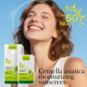 Protector Solar Facial y Corporal con Óxido <span class=keywords><strong>de</strong></span> <span class=keywords><strong>Zinc</strong></span>, Resistente al Agua por 80 Minutos, con Centella Asiática, Ideal para Viajes, FPS 50+ - Product Image 2