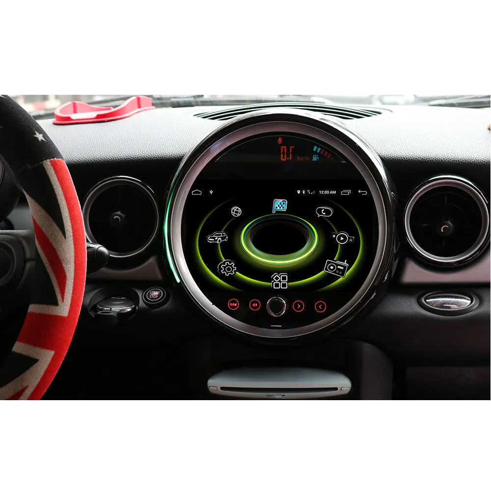 Cooper R54 R55 R56 R57 R58 R59 R60 Android 10 Screen GPS Stereo Navigation Car Radio Usb Mini OEM LCD Steering Wheel Control 9"