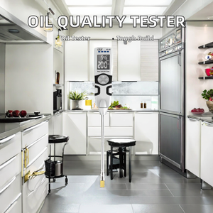 Testador de Qualidade de Óleo de Fritura CEM em Material ABS, Proteção <span class=keywords><strong>IP67</strong></span>, 0-40% TPM, Eletrônico, 1.5V, Garantia de Bateria de 1 Ano - Product Image 2