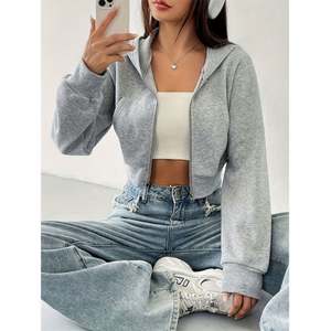 Vente chaude Europe et Amérique Spot Sweat à capuche à manches longues avec fermeture éclair Sweat à capuche - Product Image 3