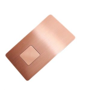 Nouveau produit : cartes de visite en métal gravées sur mesure - Product Image 1