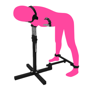 BANSEY Banc de fouetage 2 en 1 en métal, mobilier de bondage, Caballo de azotes, Panca spanking, outils sexuels - Product Image 1