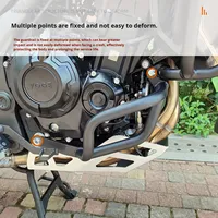 Kit de protection moteur pour Voge Ds625x - Protections supérieures et inférieures épaissies, cadre anti-chute pour motos d'aventure