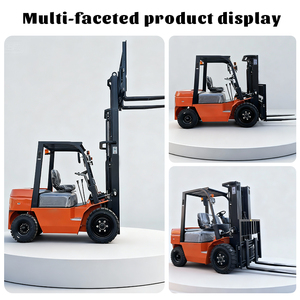 Montacargas Diésel Tortai de 3 Toneladas con Mástil de Tres/Dos Etapas, Neumáticos Sólidos/Neumáticos para el Manejo de Contenedores - Product Image 4