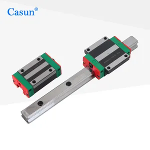 Hiwin Slide bearing Linear Guide Rail Block CNC Parts 3D Printer HGW/HGH/HGR/EGW/EGH Hiwin Linear Guideway