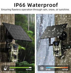 Caméra de chasse à la <span class=keywords><strong>faune</strong></span> 4G Sim avec panneau solaire Caméra de <span class=keywords><strong>surveillance</strong></span> Ip Ai Smart Identifier les pièges de chasse à la <span class=keywords><strong>faune</strong></span> - Product Image 4