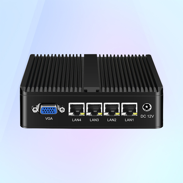 Ddr3 J1900 8Gb Minipcie Soft Routing Mini Pc Four Gigabit 82585V Network Port Ros Industrial Pfsense Virtual Router