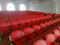 Chaises de stade modulaires en HDPE et sièges de gradins, conception durable à emboîtement, installation facile