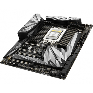 Carte mère MSI MEG X399 CREATION d'occasion avec mémoire <span class=keywords><strong>DDR4</strong></span> 128 Go prend en charge les processeurs AMD RYZEN THREADRIPPER de 1ère/2ème génération - Product Image 4