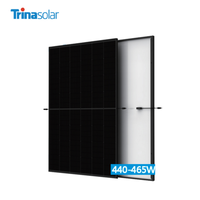 Panneaux solaires Trina Vertex Topcon Ultra All Black 440W 450W 465W légers et de taille idéale