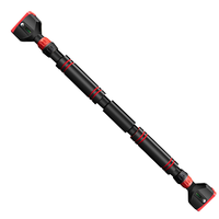 Barra de dominadas portátil para puerta, de acero resistente y ecológica, para gimnasio en casa, sin necesidad de taladrar, soporte de entrenamiento horizontal, carga máxima de 400 kg