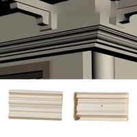Moules décoratifs en plastique ABS pour corniches en béton, prix usine, pour la maison