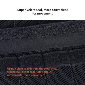 Gilet lesté ajustable et respirant pour l'extérieur, avec compartiments pour sacs de sable et plaques d'acier, pour la course, vêtement de charge invisible - Product Image 5