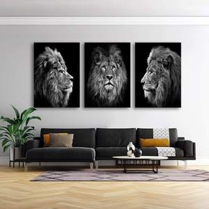 Prix d'usine bon marché, vente en gros, Portrait <span class=keywords><strong>de</strong></span> tête <span class=keywords><strong>de</strong></span> <span class=keywords><strong>Lion</strong></span>, <span class=keywords><strong>peinture</strong></span> d'art mural, décoration <span class=keywords><strong>de</strong></span> la maison, encadrée, prête à être accrochée - Product Image 4